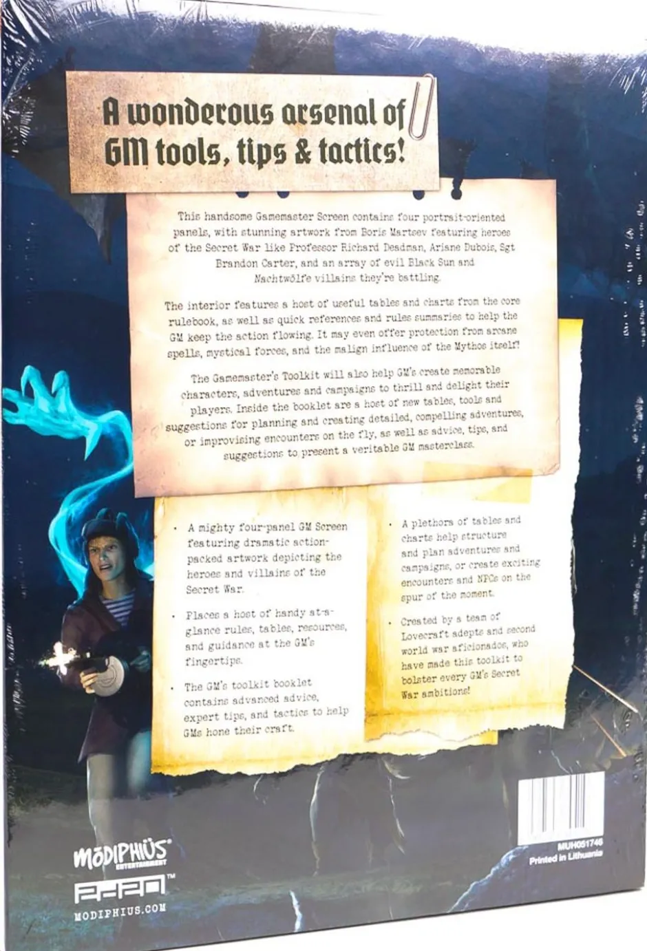 Achtung Cthulhu 2d20: Gamemaster's Toolkit VO