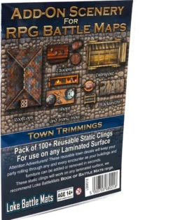Add-On Scenery for RPG Battle Mats: Town Trimmings