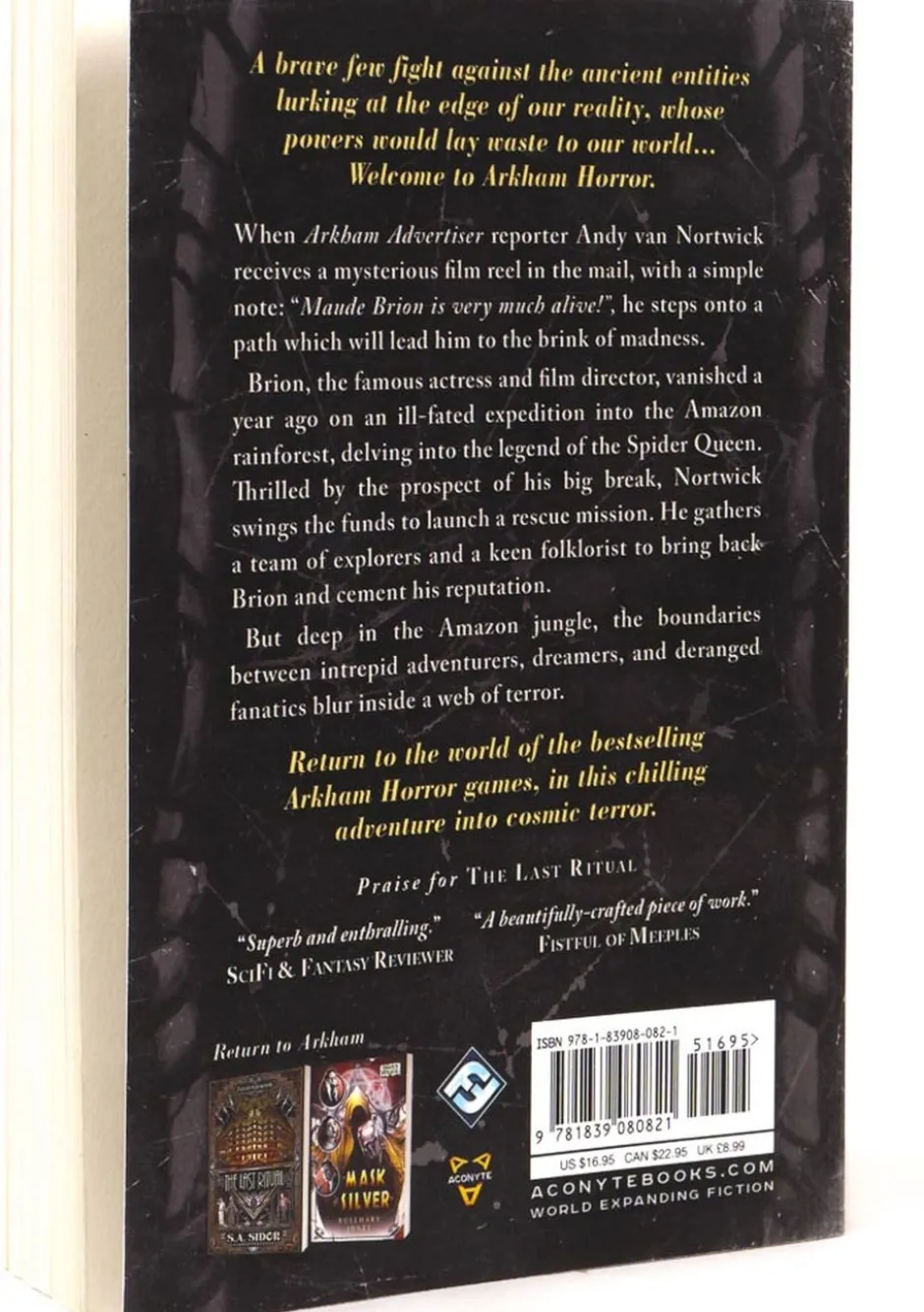Arkham Horror: Cult of the Spider Queen (roman) VO