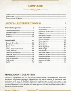 Atlas d'Osgild et règles optionnelles (couverture alternative) - Chroniques Oubliées 2ème Edition