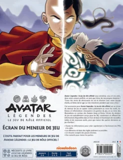 Avatar Légendes : Écran du Meneur de jeu