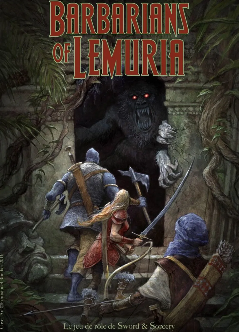 Barbarians of Lemuria - Edition Mythic