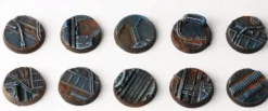 Bases pour figurines : Spaceship Corridor 25mm
