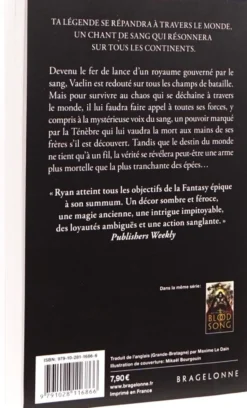 Blood Song Tome 02 : La voix du sang deuxième partie