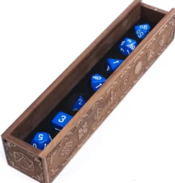 Boite de rangement en noyer noir