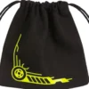 Bourse à dés : Galactic Bag Black & Yellow
