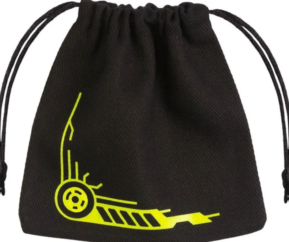 Bourse à dés : Galactic Bag Black & Yellow