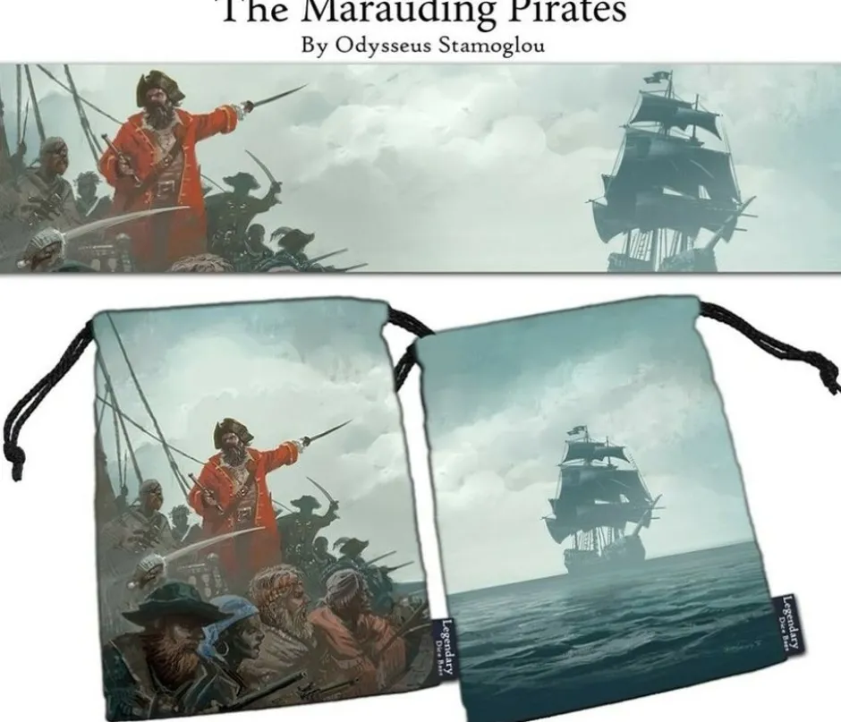 Bourse à dés : Legendary Dice Bag XL - The Marauding Pirates