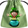 Bourse à dés : Lucky Green Dice Bag