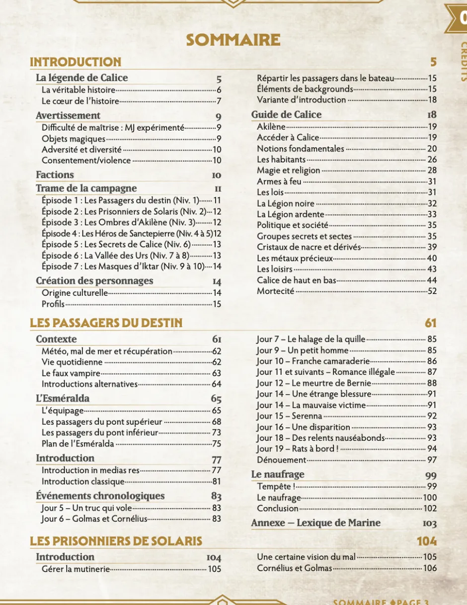Calice, le crépuscule des déesses collector (avec étui) - Chroniques Oubliées 2ème Edition