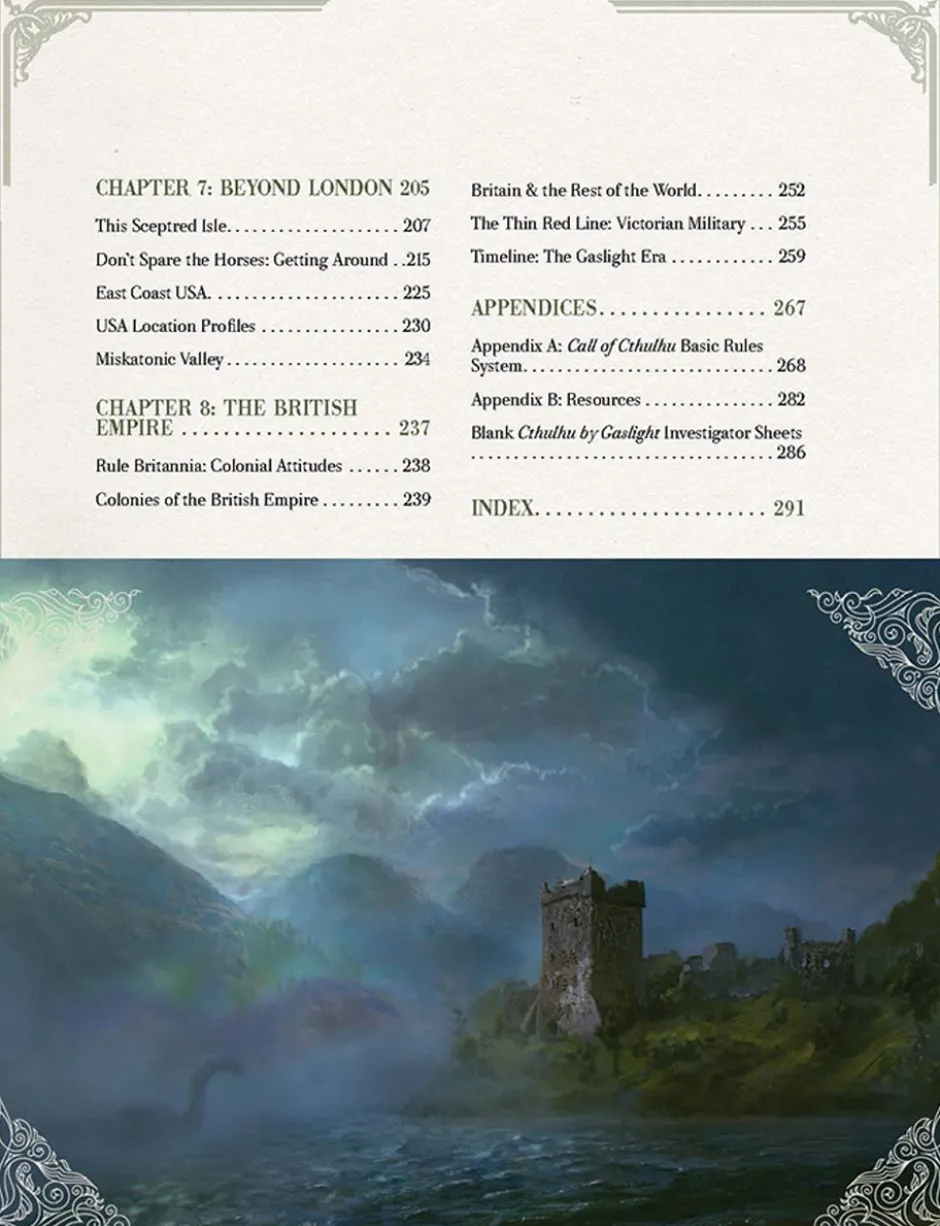 Call of Cthulhu: Cthulhu by Gaslight Investigator’s Guide VO