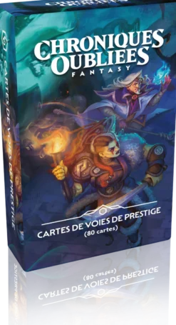 Cartes de voies de prestige - Chroniques Oubliées 2ème Edition