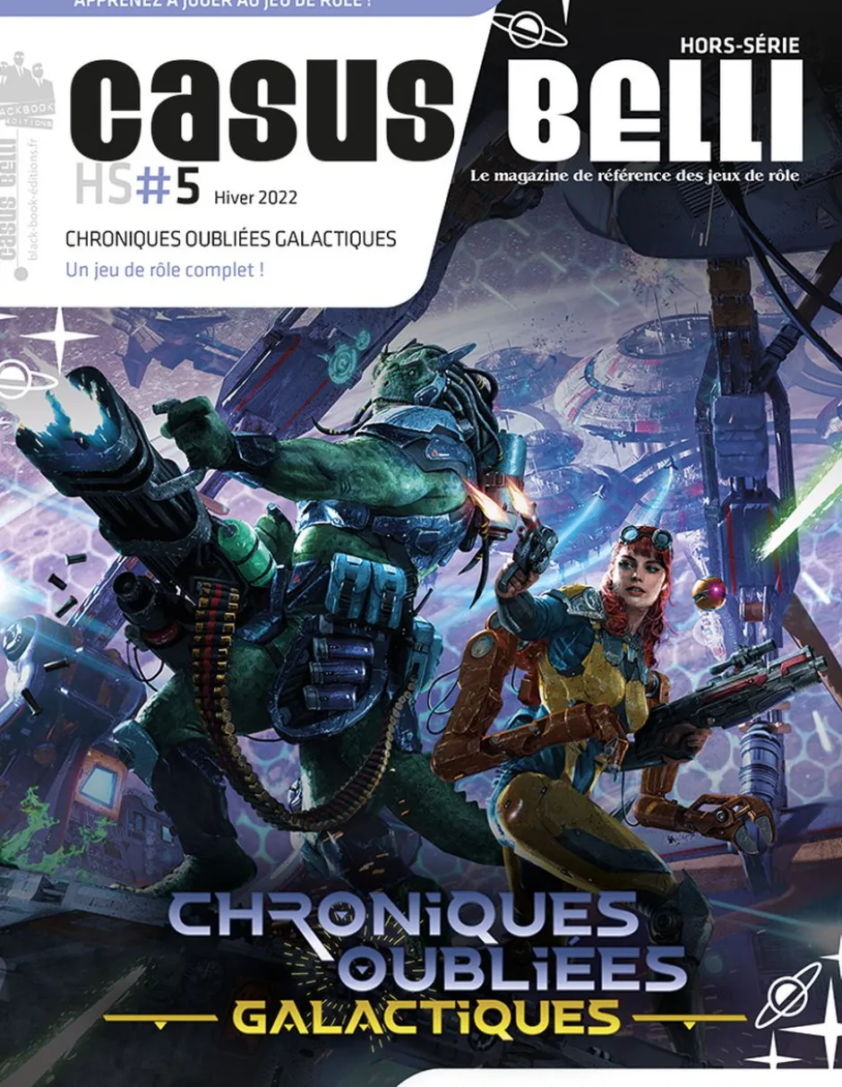 Casus Belli Hors-Série #5 - Chroniques Oubliées Galactiques - Livre de règles