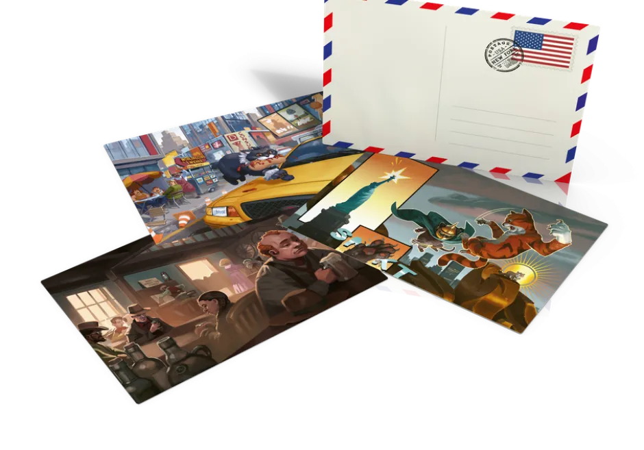 Cats!, la Mascarade - Cartes Postales