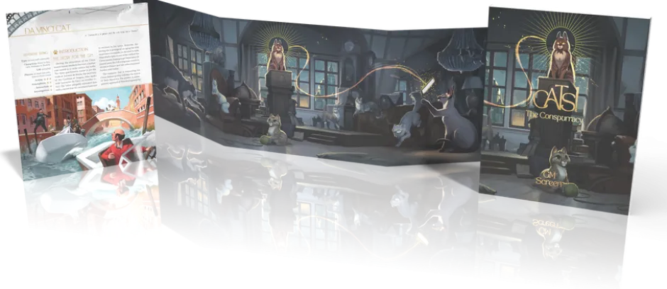 Cats! The Conspurracy - GM Screen