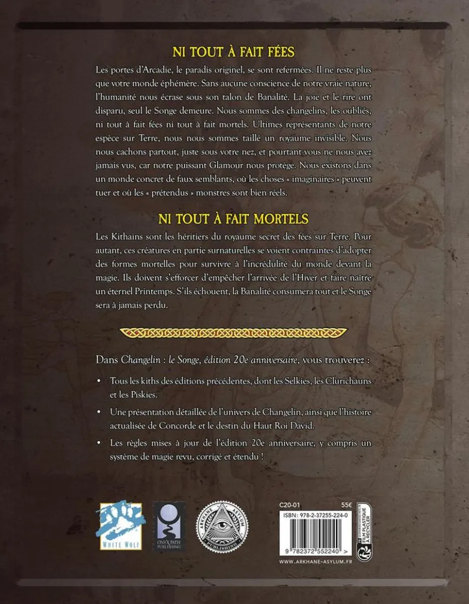 Changelin - Le Songe : Livre de base