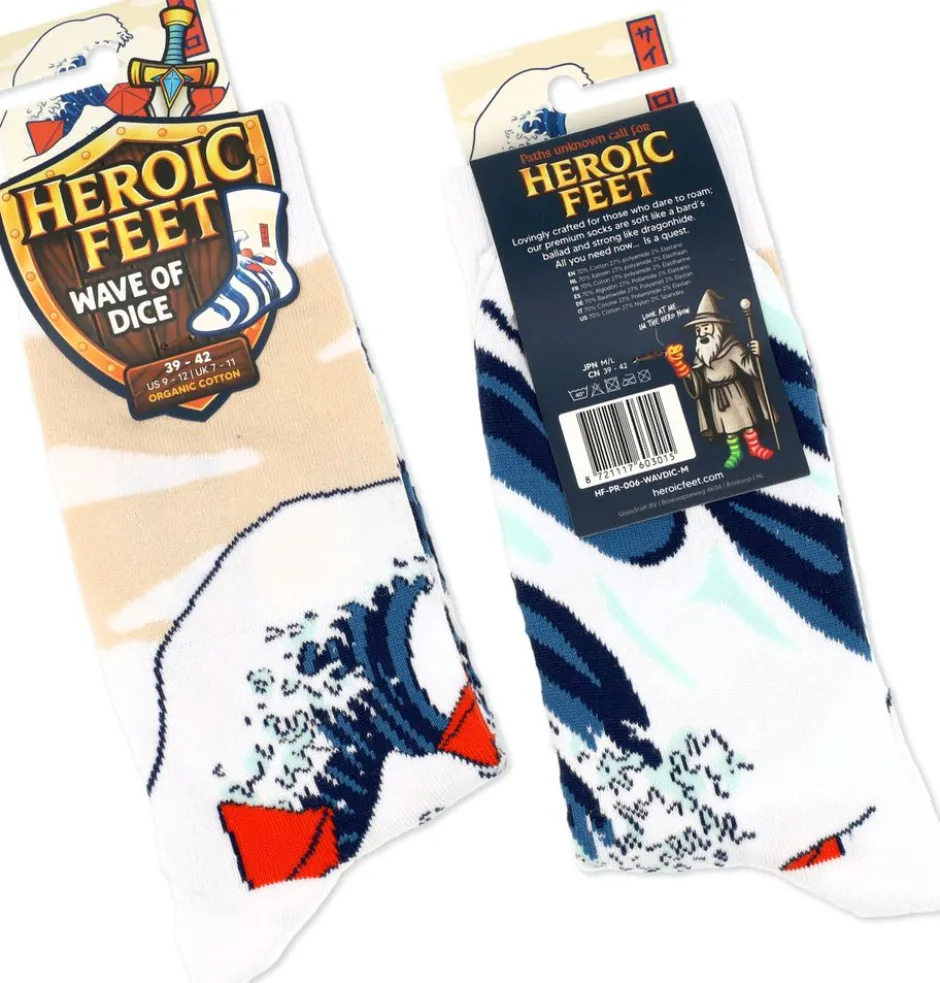 Chaussettes : Wave of Dice 39-42