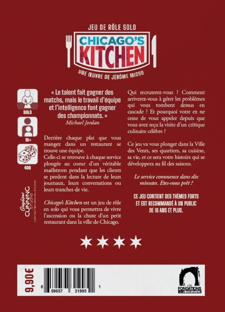 Chicago's Kitchen - Jeu de Rôle Solo