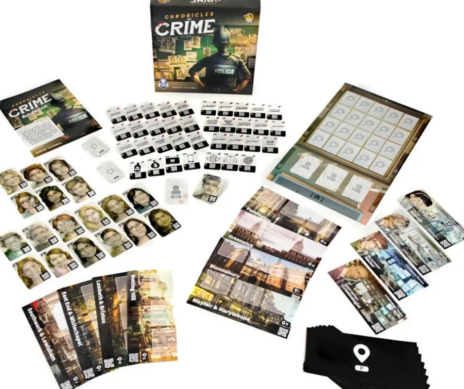 Chronicles of Crime : Enquêtes Criminelles - Boite de base