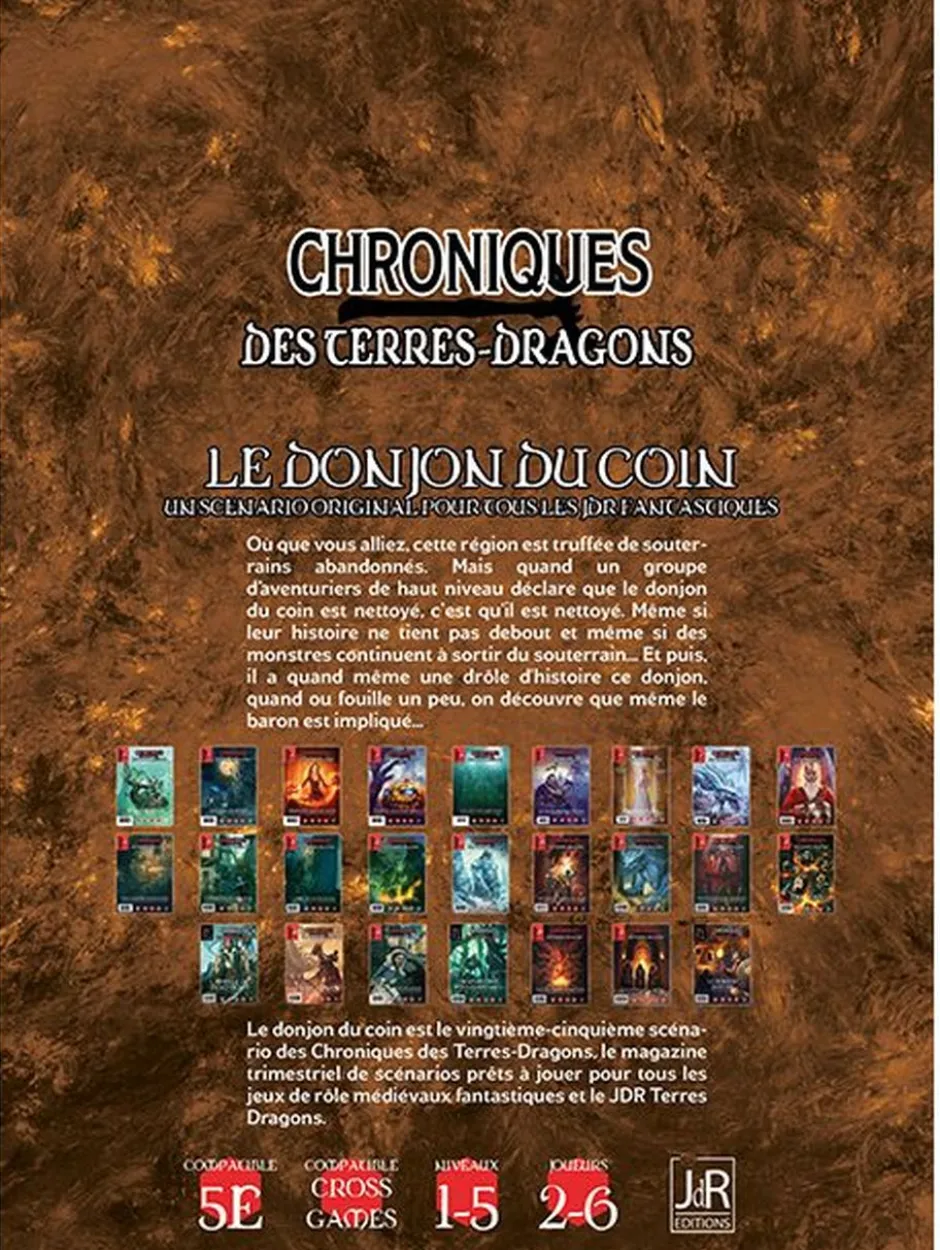 Chroniques des Terres-Dragons Hors-Série 3 : Le Donjon du Coin
