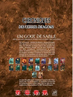 Chroniques des Terres-Dragons N°18 : Un gout de Sable