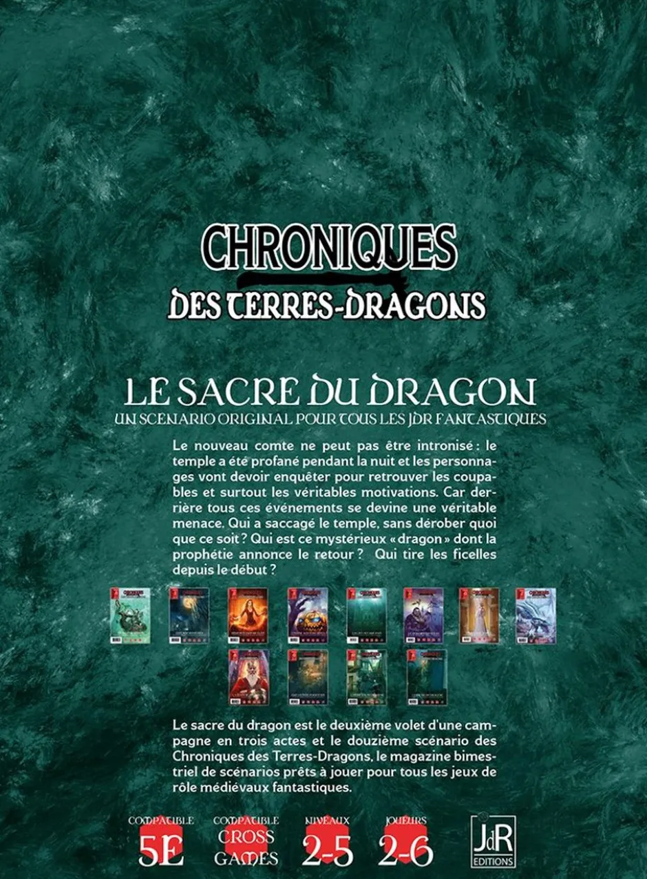 Chroniques des Terres-Dragons N°11 : Le Sacre du Dragon
