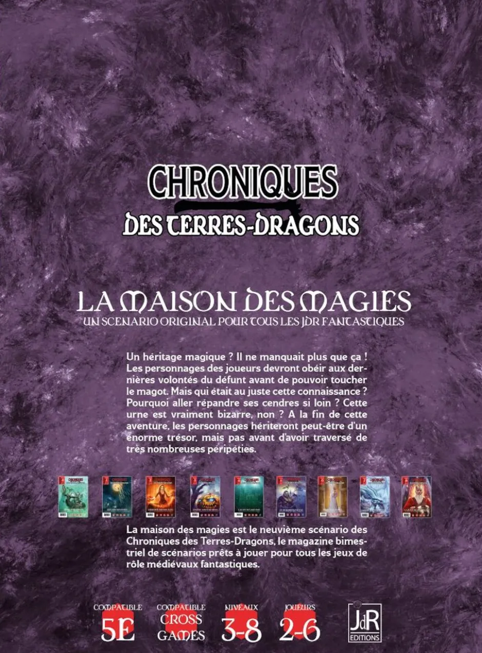 Chroniques des Terres-Dragons N°8 : La Maison des Magies
