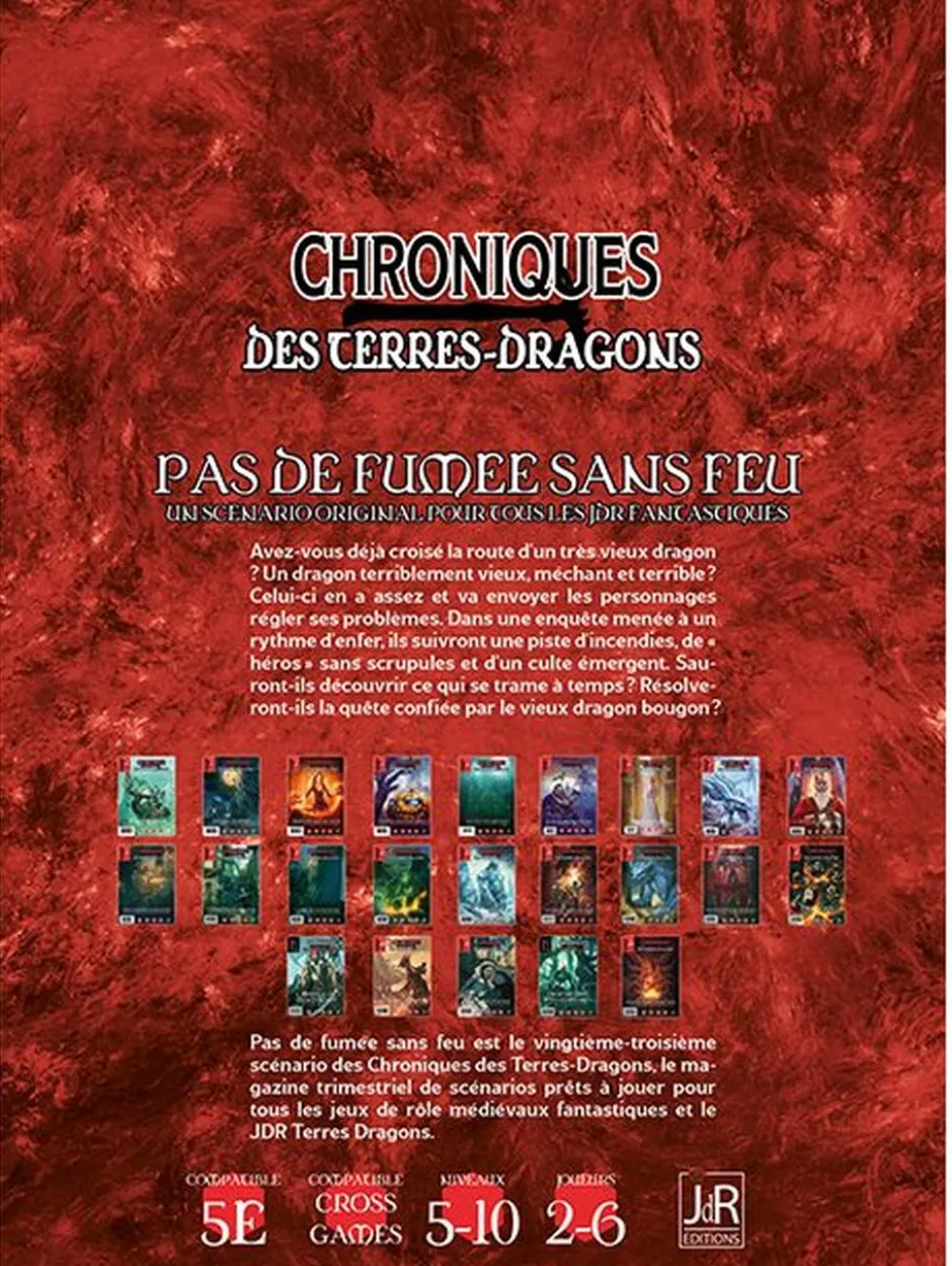 Chroniques des Terres-Dragons N°20 : Pas de Fumée Sans Feu