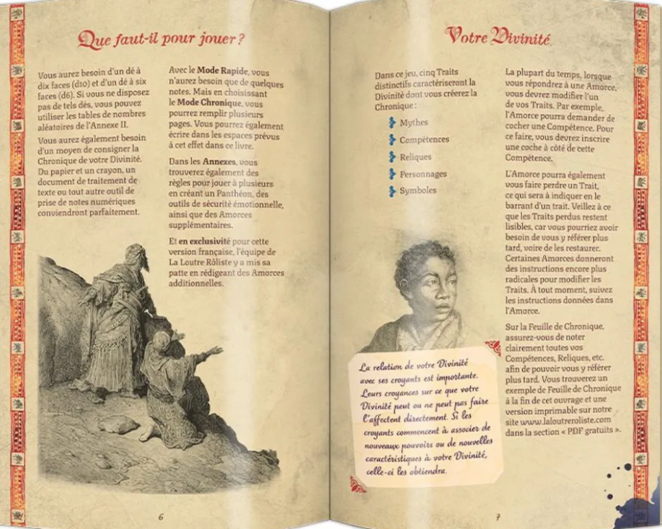 Chroniques d'une Divinité– Jeu de Rôle Solo