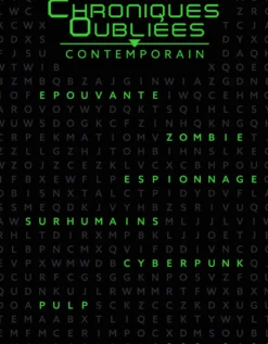 Chroniques Oubliées Contemporain - Livre de Règles Collector