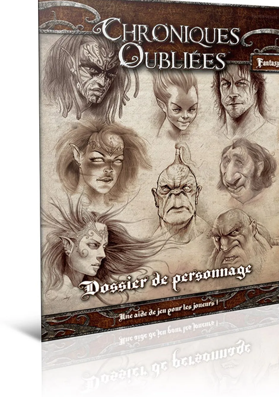Chroniques Oubliées Fantasy - Dossier de personnage x5 (2e impression)