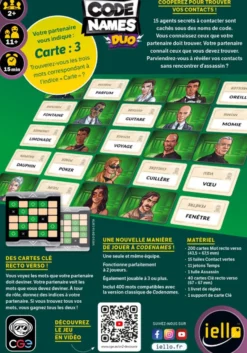 Codenames Duo (Nouvelle version)