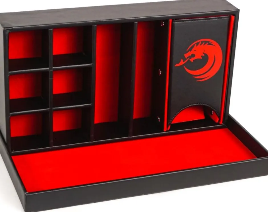 Coffret de rangement à Dés avec Tour à Dés intégrée