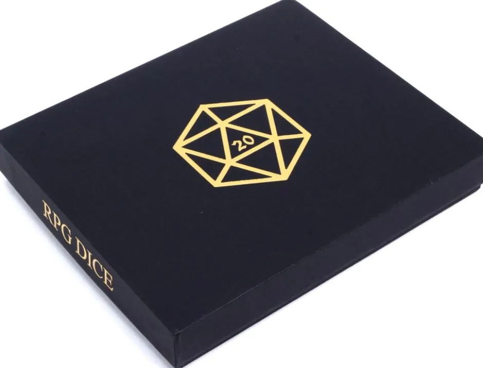 Coffret Surprise : 5 sets de 7 dés Acryliques