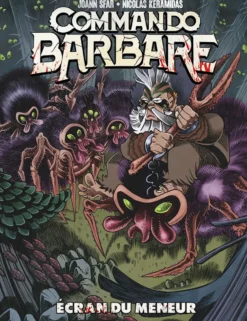 Commando Barbare - l'écran du MJ