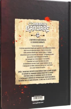 Commando Barbare - Mozzarello Le Chaotique (Roman illustré)