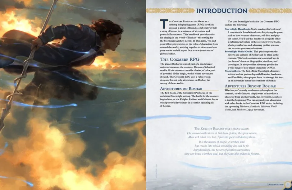 Cosmere RPG - Stormlight Archive Handbook VO