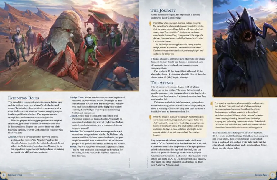 Cosmere RPG - Stormlight Bridge Nine Adventure VO