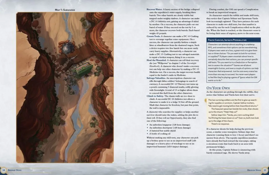 Cosmere RPG - Stormlight Bridge Nine Adventure VO