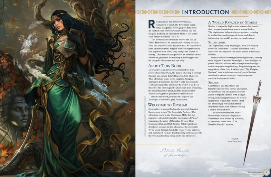 Cosmere RPG : Stormlight Stonewalkers Adventure VO