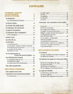 Couronne, guide de la cité franche - Chroniques Oubliées 2ème Edition