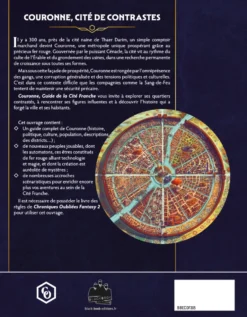 Couronne, guide de la cité franche - Chroniques Oubliées 2ème Edition