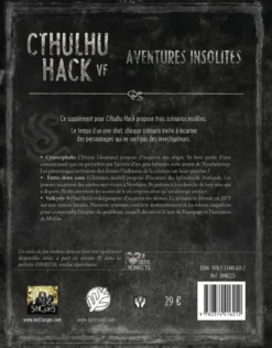 Cthulhu Hack : Aventures insolites