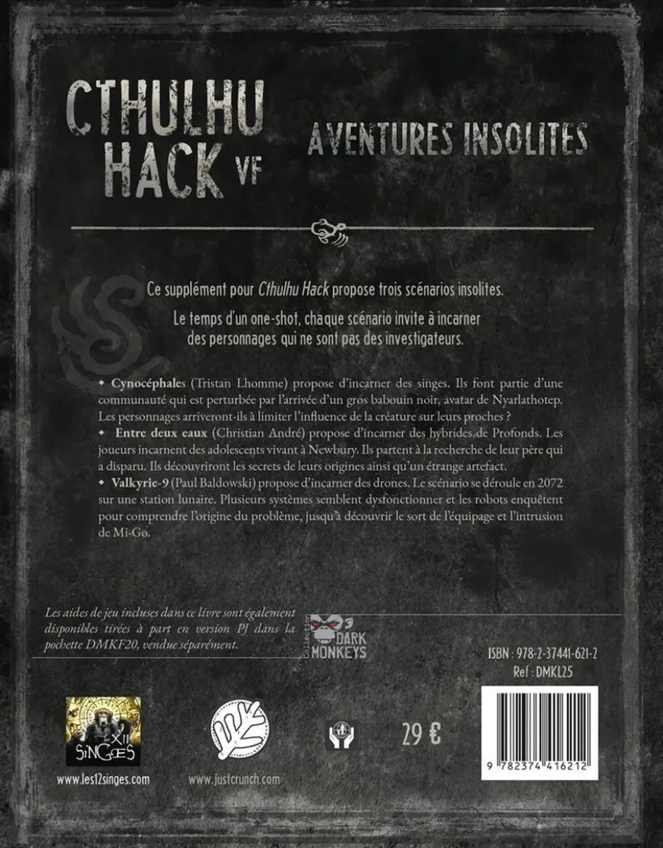 Cthulhu Hack : Aventures insolites
