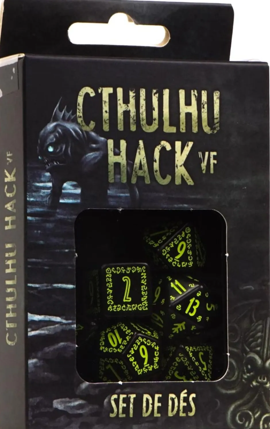 Cthulhu Hack : Set de dés