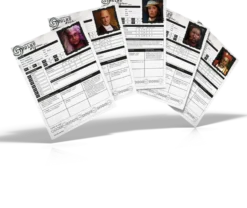 Cthulhu Origines - Personnages pré-tirés