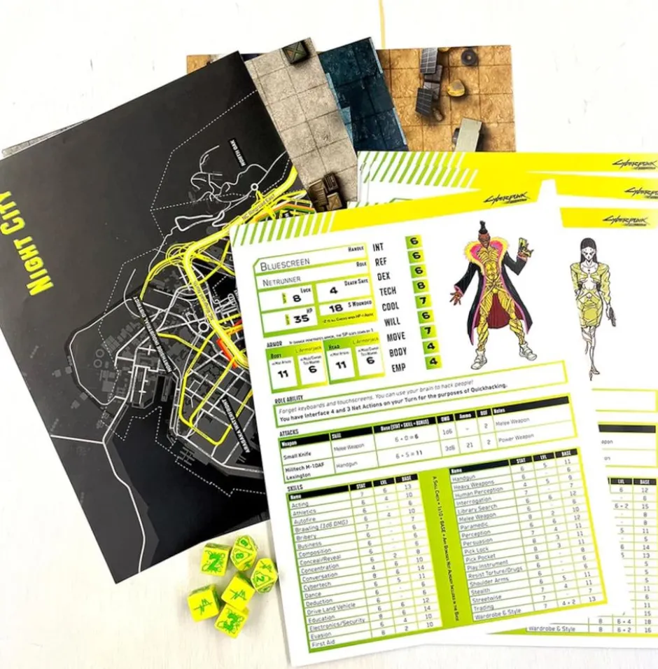 Cyberpunk Edgerunners : Kit de mission