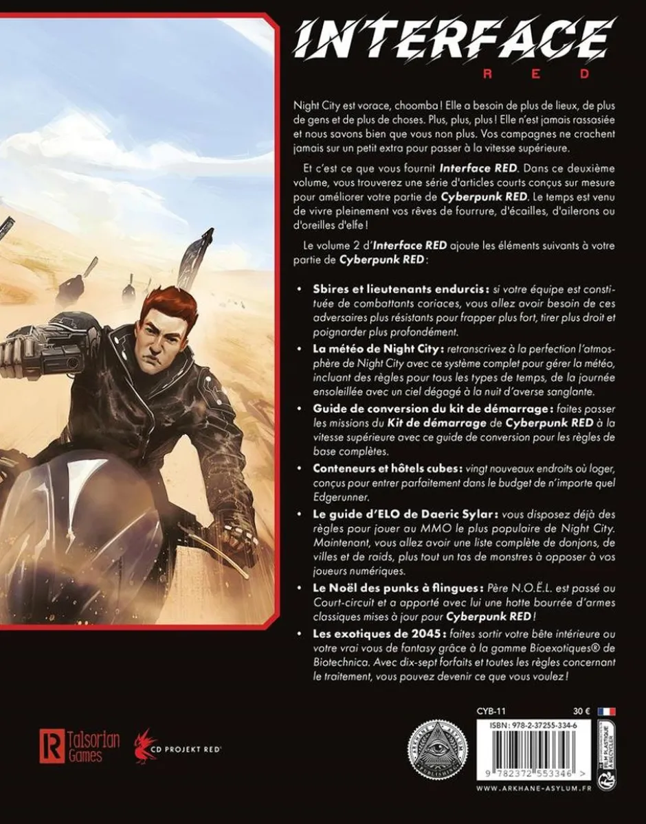Cyberpunk Red : Interface Red volume 2