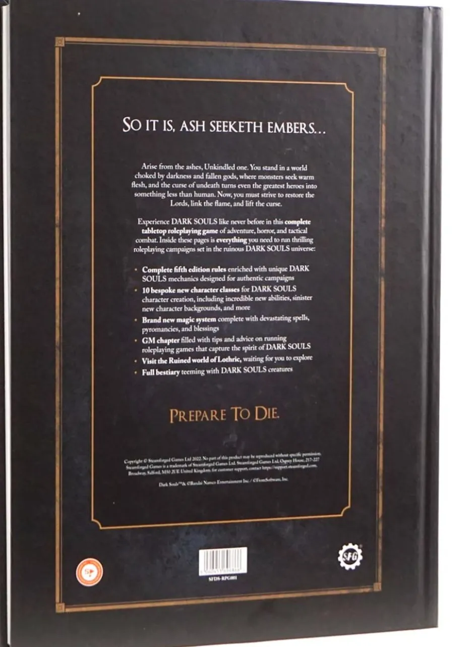 Dark Souls RPG: Core Rulebook VO