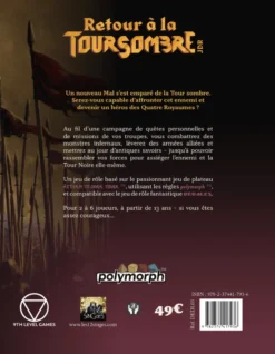 Dédales : Retour à la Tour Sombre - Livre de base